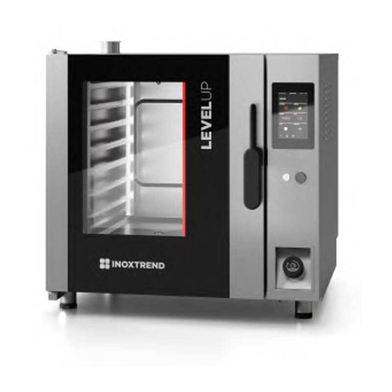 Forno combinato professionale LU DT 107G – 7 x GN 1/1 – Touch – Gas