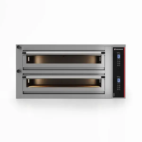 Forno elettrico professionale Pyralis PY 18 Digitale – Doppia camera 9 + 9 pizze Ø 30/34 cm – 26,64 kW – 400 V