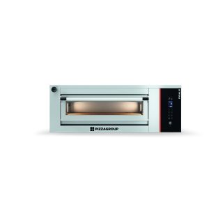 Forno elettrico professionale digitale per pizzeria – camera singola – 4 pizze Ø 34 cm – 6,6 kW – 380 V