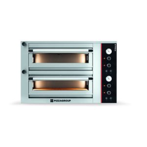 Forno elettrico professionale Pyralis PY M12 – Doppia camera 6 + 6 pizze Ø 30/34 cm – 17,76 kW – 400 V