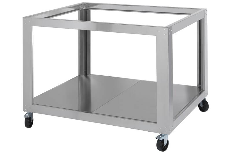 Supporto Pyralis Supporto in acciaio inox, con piano di appoggio 18 Pizze