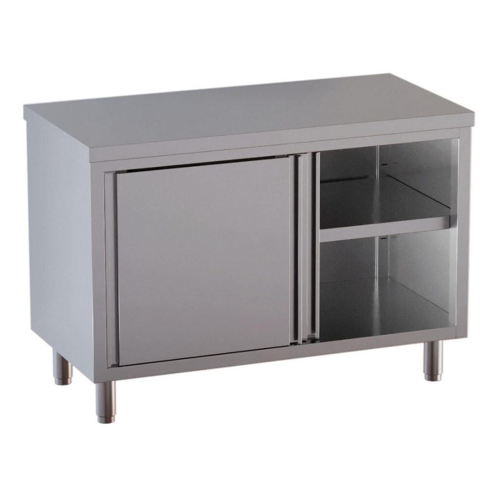 Armadio da lavoro TOPLINE / 2 porte scorrevoli, 1800 x 600 mm