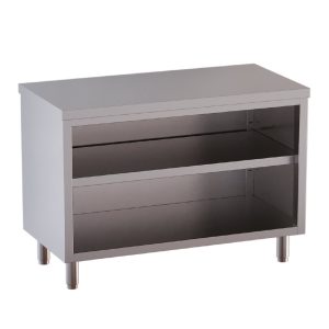 Armadio da lavoro TOPLINE aperto, 1500 x 700 mm