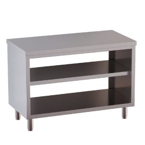 Armadio da lavoro TOPLINE / aperto con passaggio, 1200 x 700 mm