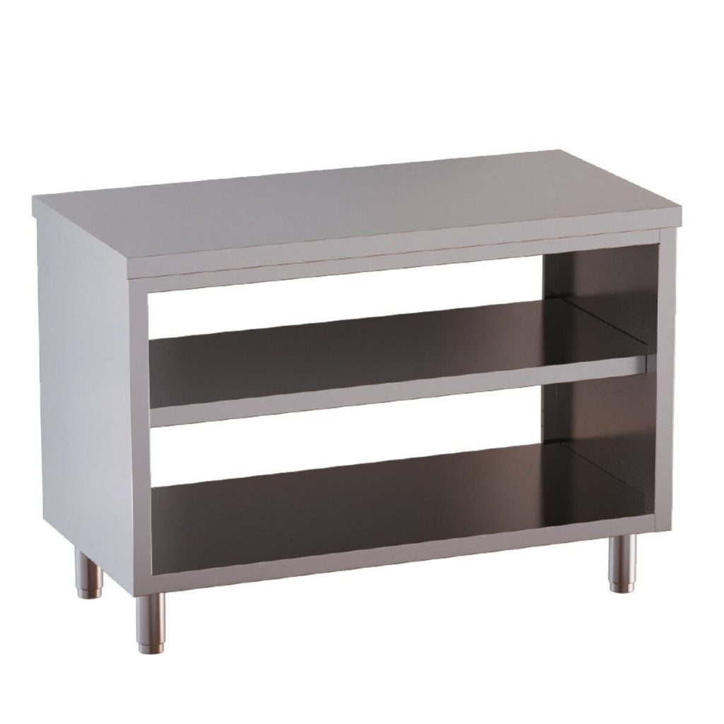 Armadio da lavoro TOPLINE / aperto con passaggio, 1500 x 700 mm
