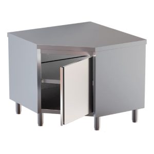 Armadio angolare TOPLINE / anta a battente, adatto per profondità 700, 1000 x 1000 mm