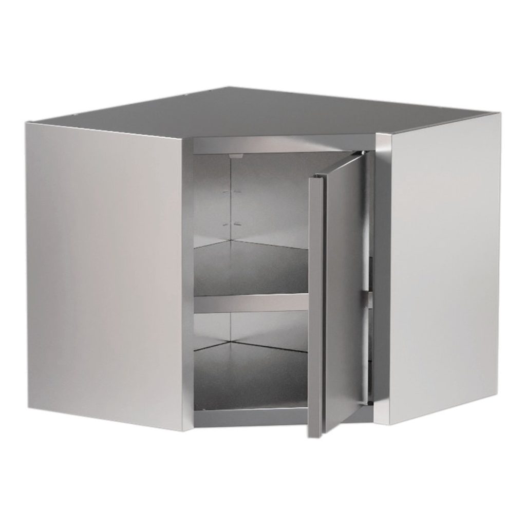 Pensile angolare TOPLINE / anta a battente, 700 x 700 mm