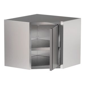 Pensile angolare TOPLINE / anta a battente, 700 x 700 mm