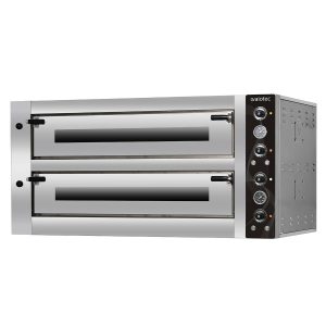 Forno elettrico per pizza TOPLINE 6+6 x 34 cm (versione profonda), 1100 x 1185 mm