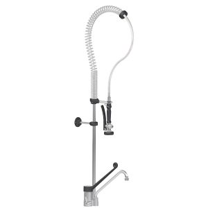 Doccetta lavastoviglie TOPLINE con miscelatore monocomando – Monoforo, 55 x 350 mm