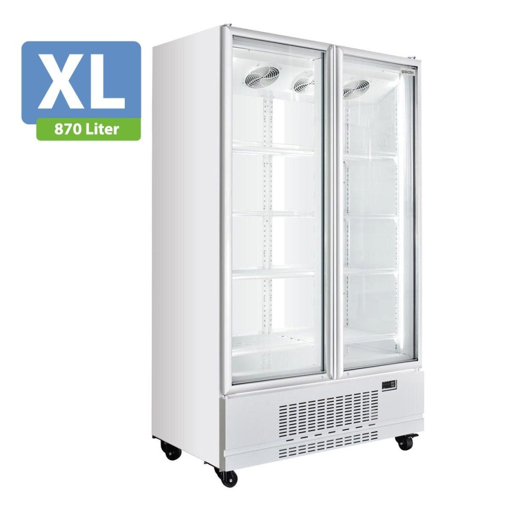 Frigorifero bevande TOPLINE 2 porte / 870 litri XL, bianco, 1090 x 742 mm
