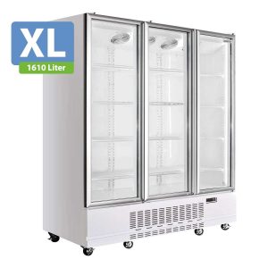 Frigorifero bevande TOPLINE 3 porte / 1610 litri XL, bianco, 1919 x 742 mm