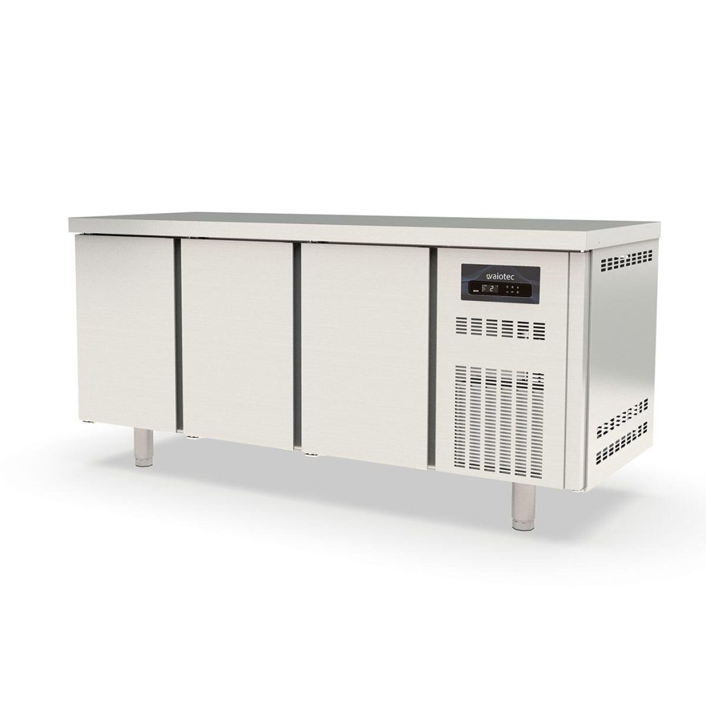 Tavolo refrigerato TOPLINE / 3 vani GN1/1 con 3 porte, 1795 x 700 mm