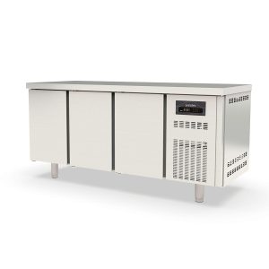 Tavolo refrigerato TOPLINE / 3 vani GN1/1 con 3 porte, 1795 x 700 mm