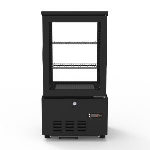 Vetrina refrigerata TOPLINE 2 vani / 56 Litri “nera”, 434 x 398 mm