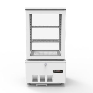 Vetrina refrigerata TOPLINE 2 vani / 56 Litri “bianca”, 434 x 398 mm