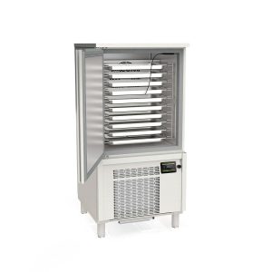 Abbattitore rapido TOPLINE inox, per 10x GN1/1 (40 mm) o 10x EN 60×40, 800 x 800 mm