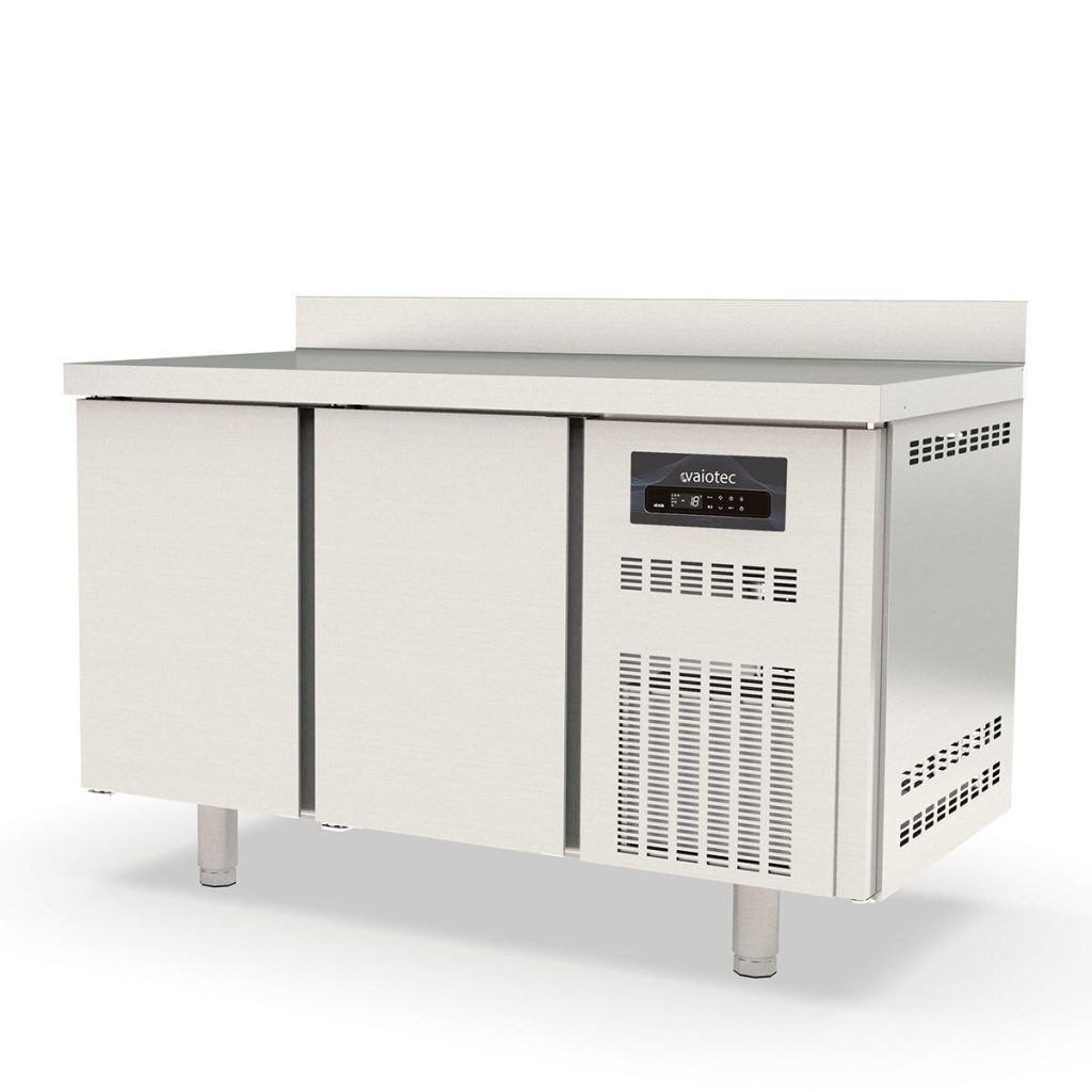 Tavolo congelato TOPLINE / 2 vani GN1/1 con 2 porte e alzata, 1345 x 700 mm