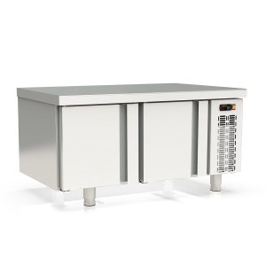 Tavolo refrigerato sottobanco TOPLINE (Slim) / 2 vani GN 1/1 con 2 porte, 1200 x 700 mm