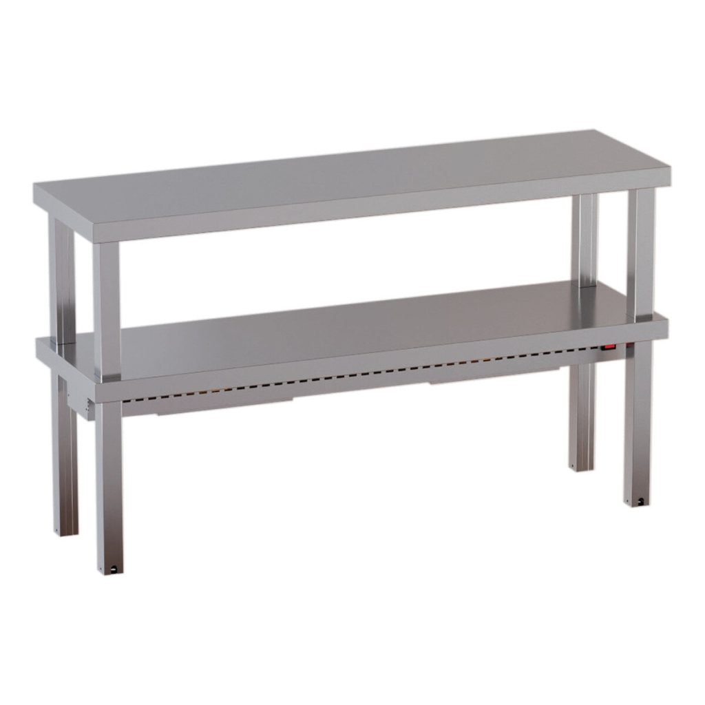 Ponte caldo TOPLINE / 2 ripiani, 1800 x 350 mm