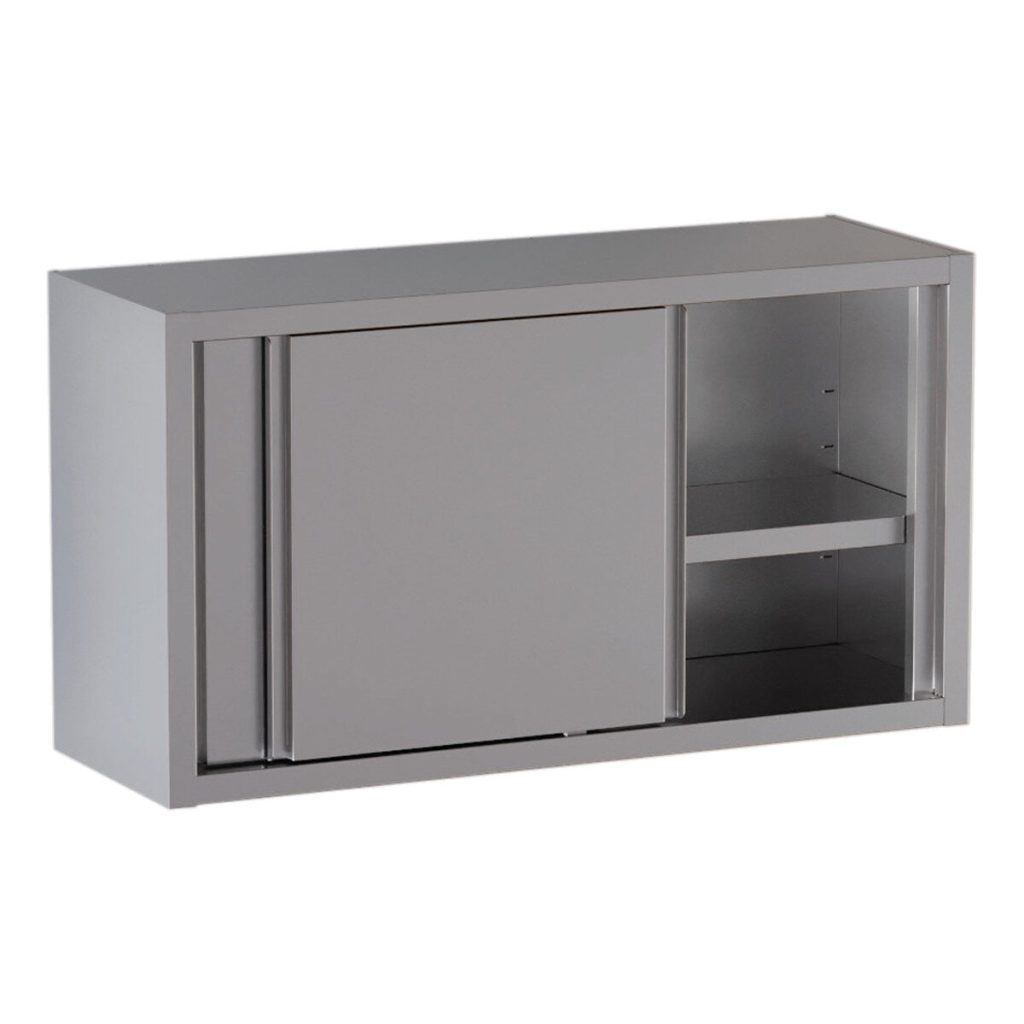 Pensile a parete TOPLINE con 2 porte scorrevoli, 1200 x 400 mm