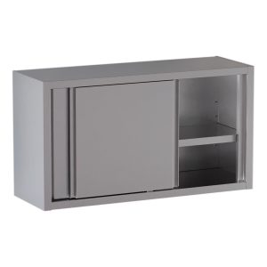 Pensile a parete TOPLINE con 2 porte scorrevoli, 1500 x 400 mm