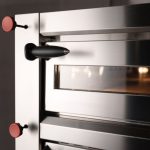Forno elettrico pizza INOXPRO-M18 – doppia camera – 9+9 pizze Ø34 cm – 25,8 kW – 400 V