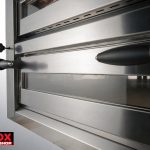 Forno elettrico pizza INOXPRO-M18 – doppia camera – 9+9 pizze Ø34 cm – 25,8 kW – 400 V