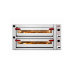 Forno elettrico pizza INOXPRO-D12L – controllo digitale – doppia camera Large – 6+6 pizze Ø34 cm – 18 kW – 400 V