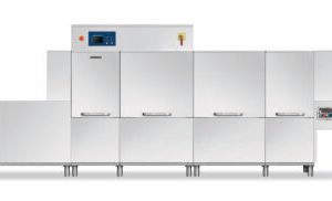Lavastoviglie a nastro Aristarco CEN 6000 – fino a 6.450 piatti/ora – 41,95 kW