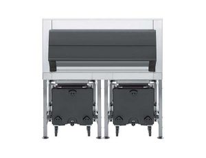 Deposito ghiaccio ARISTARCO ST C 600 – deposito con sistema di trasporto – capacità 613 + 146 Kg (x2 carts)