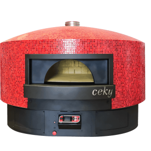 Forno CEKY Cupola Gas Duetto – piano rotativo – pizza napoletana