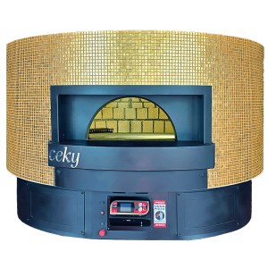 Forno CEKY Tondo Gas – piano rotativo – pizza napoletana
