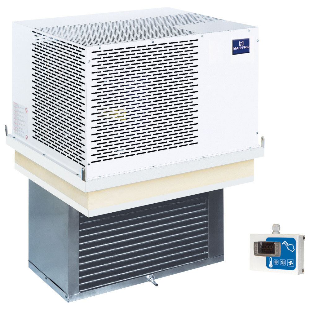 Gruppo frigorifero Mastro – monoblocco a soffitto – -5 °C/+5 °C – 75 – 9m³/34 – 6m³ (+32°C)