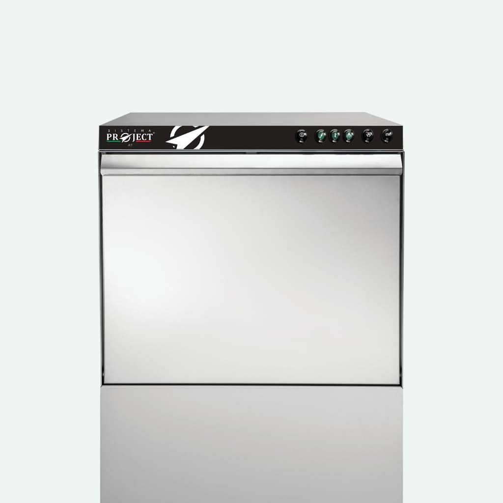 Lavastoviglie sottotavolo elettromeccanica – Cesto 500 × 500 mm – 230 V