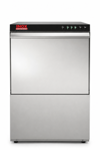 Lavabicchieri professionale 40×40 cm con dosatore detergente e brillantante – JET 400