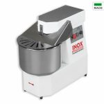 Impastatrice Inox GastroShop a spirale SM05 – 5 kg impasto – 7 L – 230 V – 1 velocità – su ruote