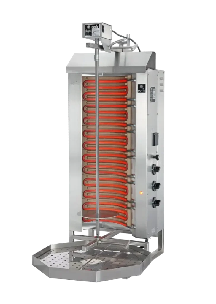 POTIS E3 Gyrosgrill Griglia per kebab elettrica – max. 50 kg