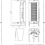 POTIS E4 Gyrosgrill Griglia per kebab elettrica – max. 80 kg
