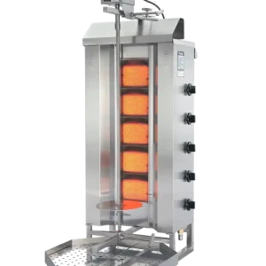 Potis G3 Gyrosgrill griglia per kebab - motore superiore - bruciatore singolo - max. 50 kg