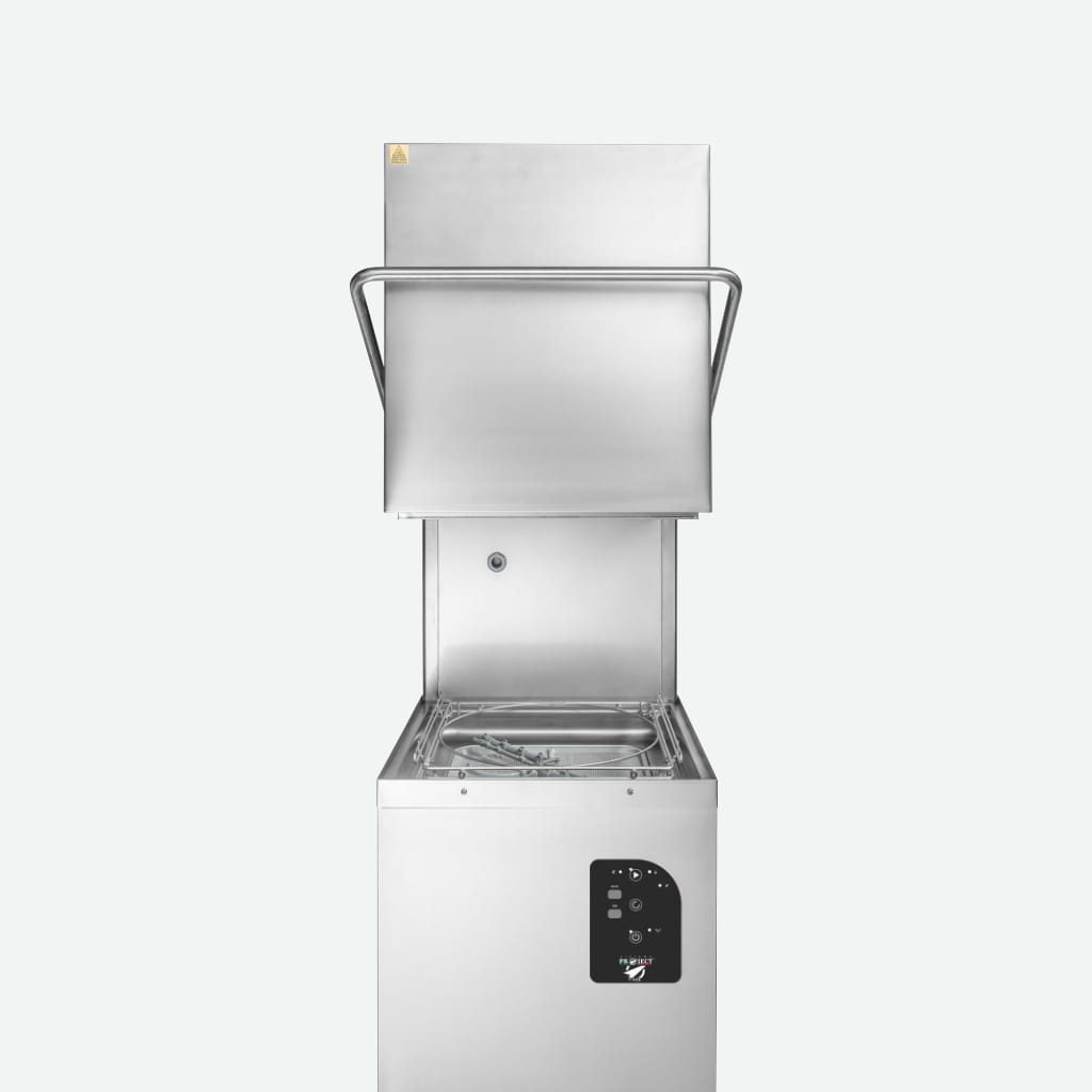 Lavastoviglie a cappotta elettronica – Cesto 500 × 500 mm – 8,55 kW