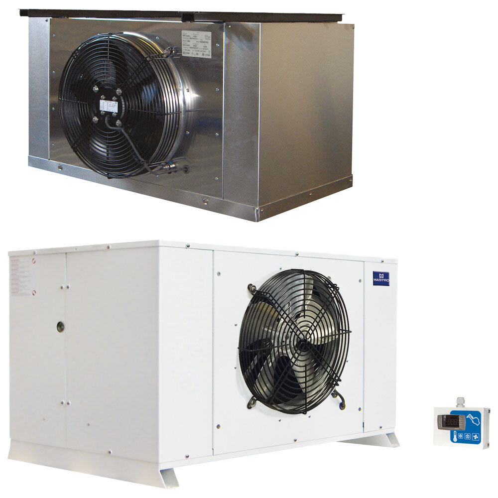 Gruppo frigorifero Mastro – split a pavimento – -18°/-25°C – 41 – 16m³/26 – 46m³ (+32°C)