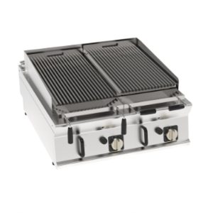 Griglia gas pietra lavica Tecnoinox TECNO90 80 cm – GR8G9T