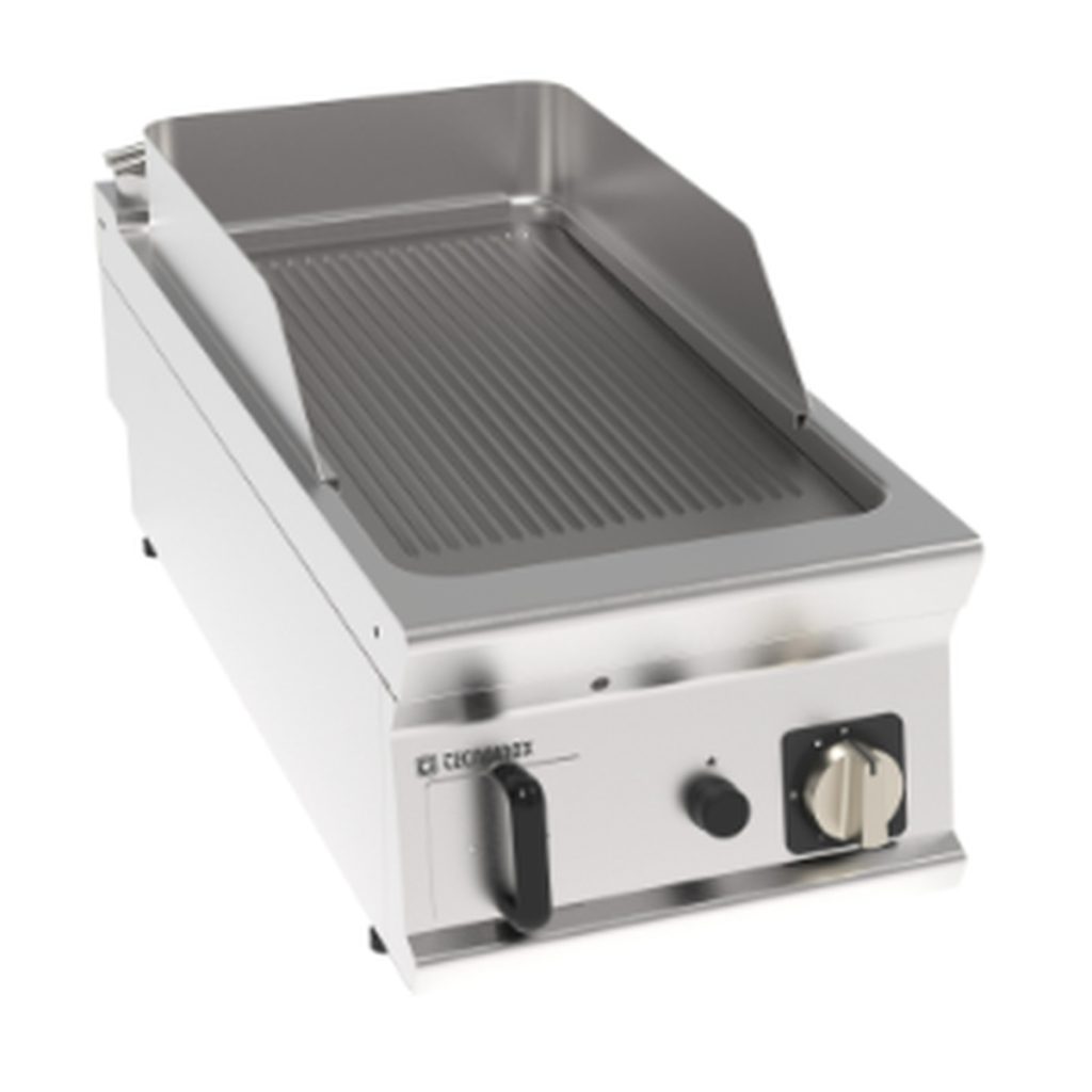 Fry-top gas Tecnoinox TECNO90 piastra rigata – FTR4G9