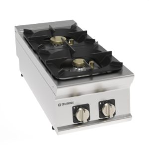 Piano cottura gas Tecnoinox TECNO90 2 fuochi – PCH4G9