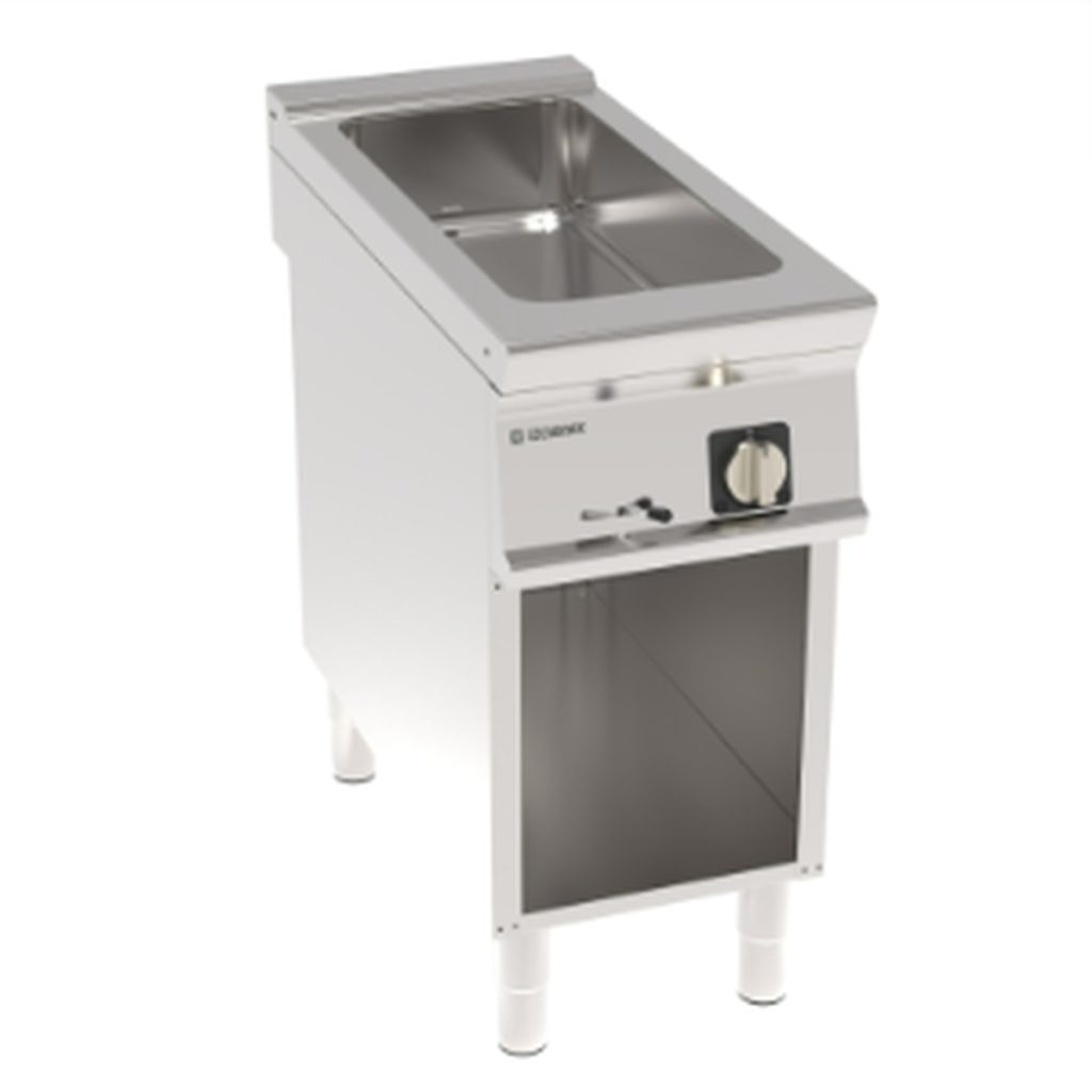 Bagnomaria elettrico Tecnoinox TECNO90 4×GN1/3 su vano aperto – BM4FE9