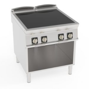 Piano induzione Tecnoinox TECNO90 4 zone su vano aperto – PIN8FE9N