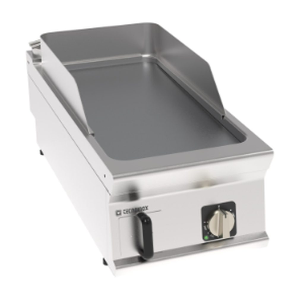 Fry-top elettrico Tecnoinox TECNO90 piastra liscia cromata spazzolata 40 cm – FTL4BE9