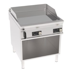 Fry-top elettrico Tecnoinox TECNO90 piastra liscia cromata elettronico 80 cm – FTCD8FE9