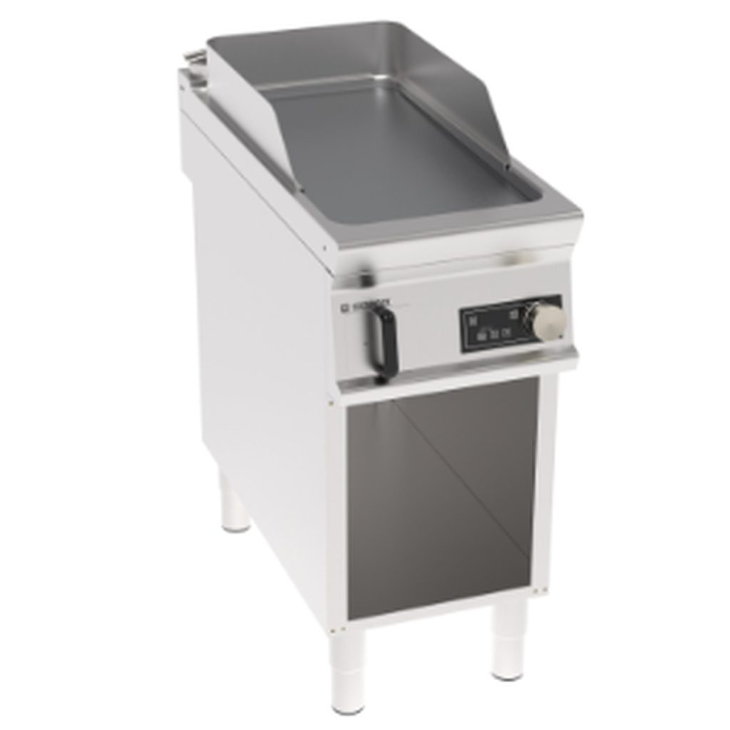Fry-top elettrico Tecnoinox TECNO90 piastra liscia cromata spazzolata elettronico 40 cm – FTLD4BFE9